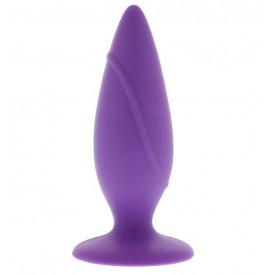 Фиолетовая анальная пробка MOJO SPADES SMALL BUTT PLUG - 10 см.