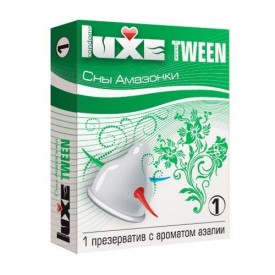 Презерватив Luxe Tween "Сны амазонки" с ароматом азалии - 1 шт.