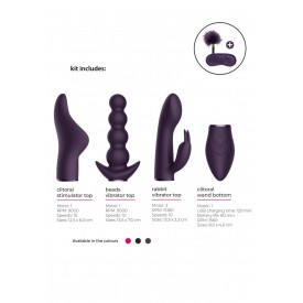 Фиолетовый эротический набор Pleasure Kit №6